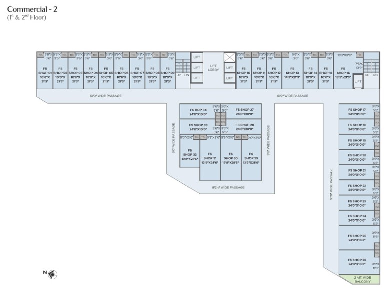 Sanvicasa 105 And Sanvi Retail Spaces