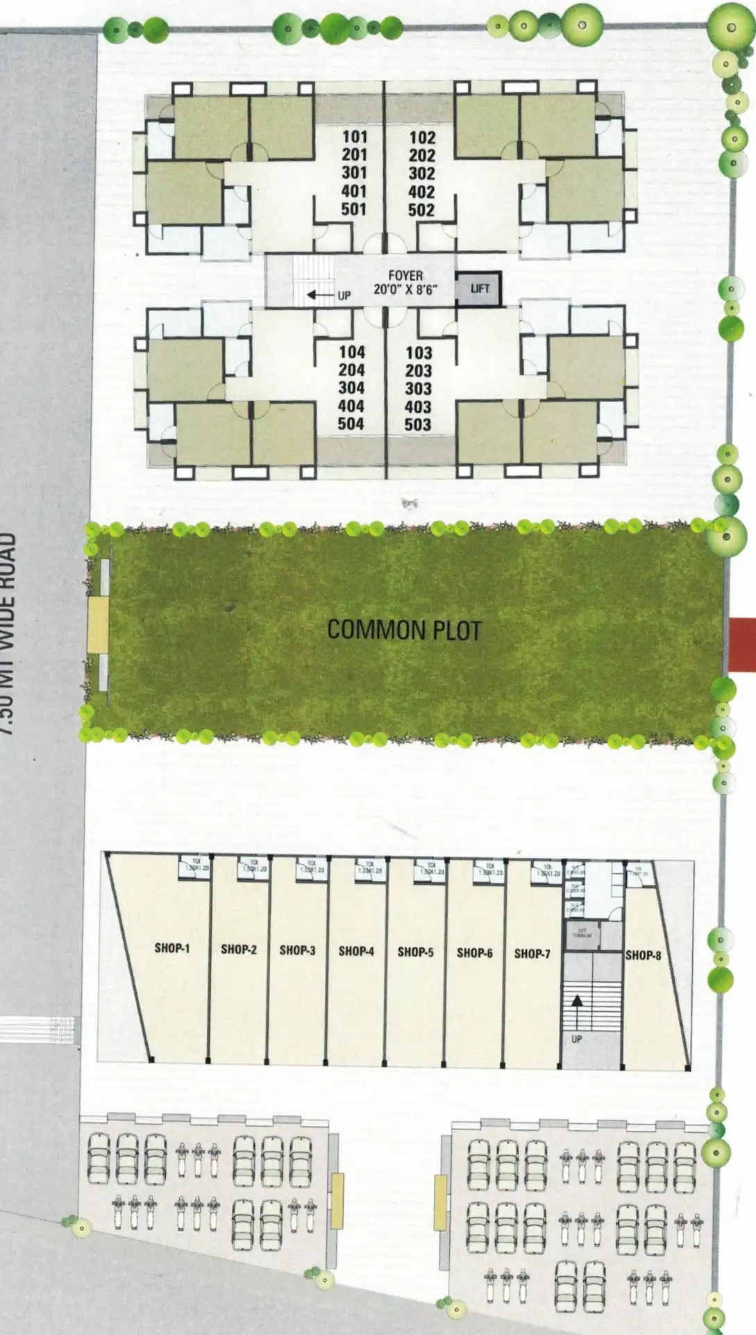 Navkar Commercial Complex And Flats