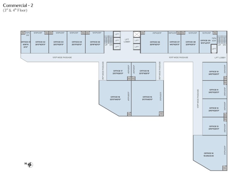 Sanvicasa 105 And Sanvi Retail Spaces